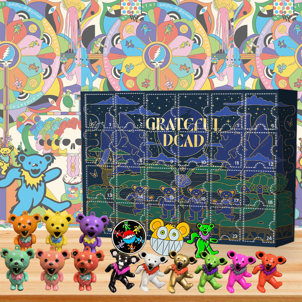 Calendario de Adviento Grateful Dead - ¡24 Regalos Dentro!