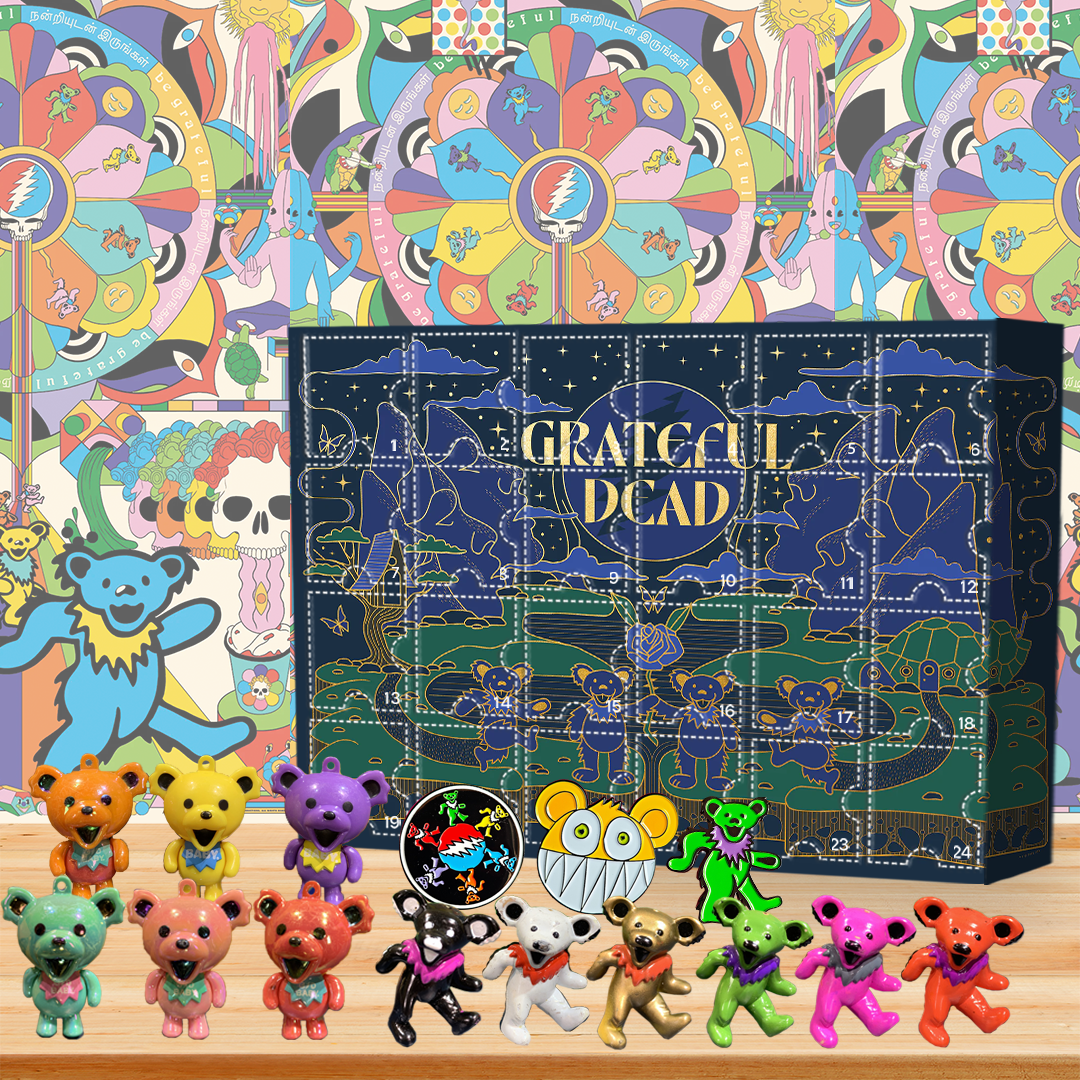 Calendario de Adviento Grateful Dead - ¡24 Regalos Dentro!