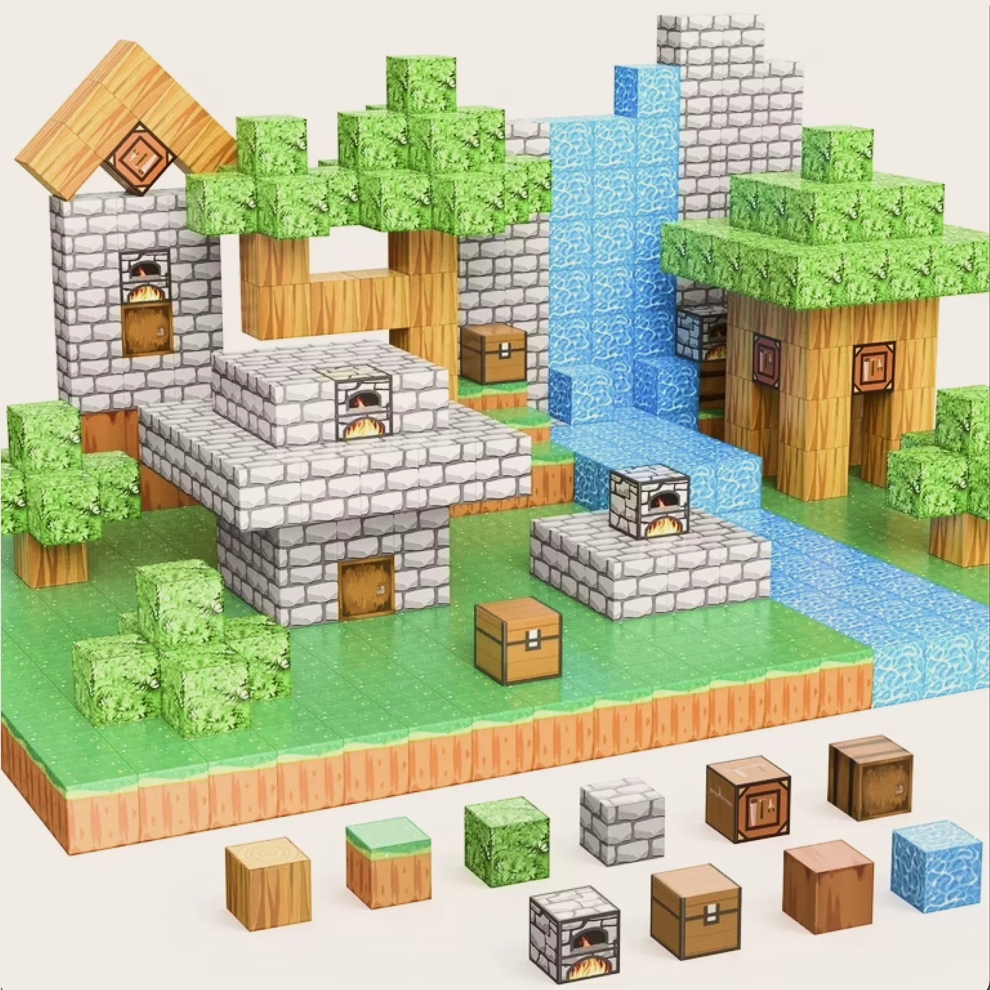 MagniBlocks™ - Bloques de construcción magnéticos