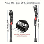 Soporte de bicicleta ajustable – Estable, duradero y fácil de instalar