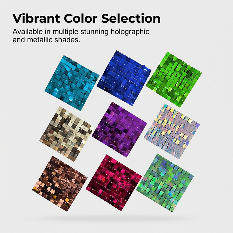 ShimmerSnap — Set de Paneles Brillantes de 6 Piezas | 50% DESCUENTO
