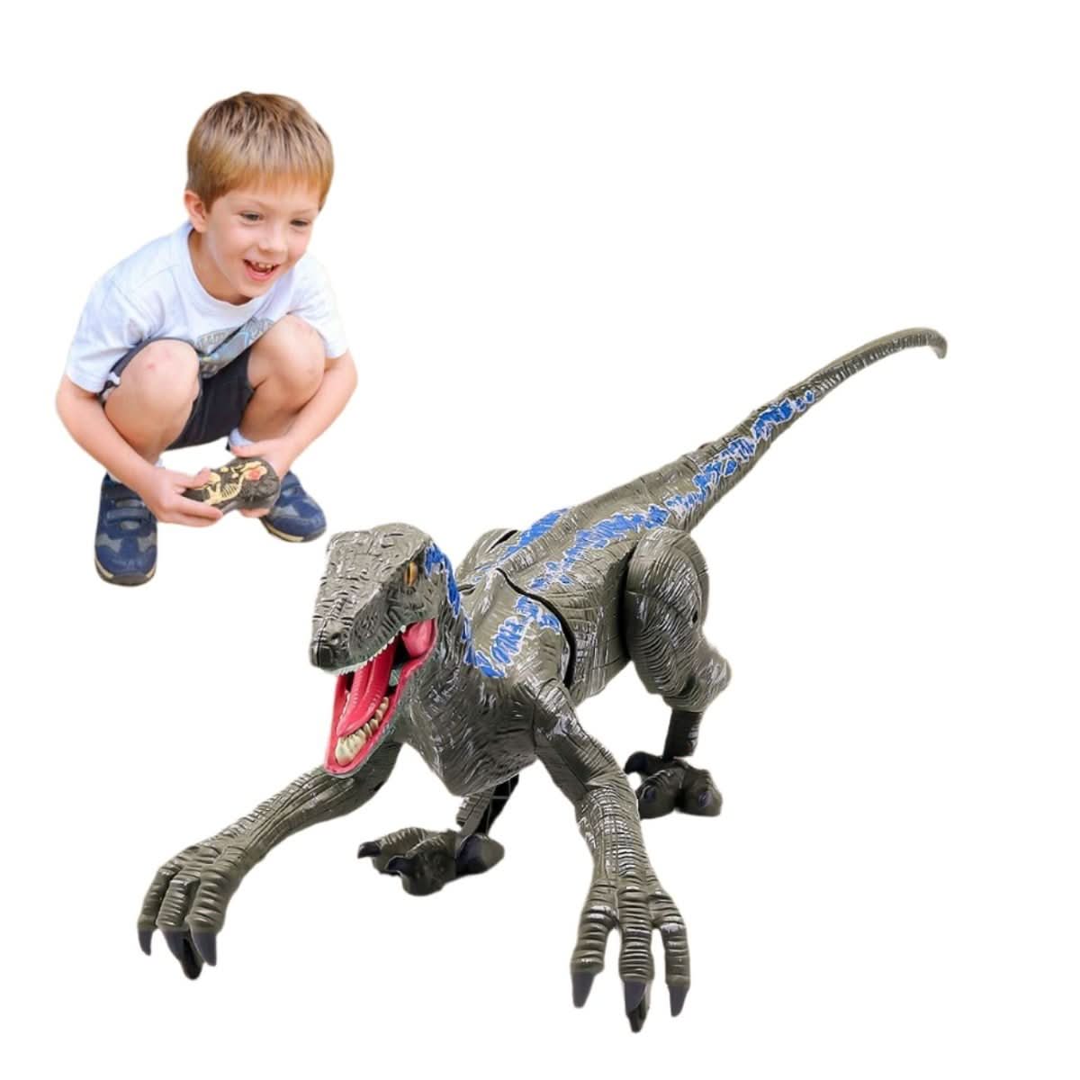 DINOREX – Dinosaure interactif avec lumière et son pour un amusement préhistorique