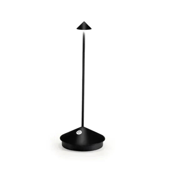 Lámpara de mesa LED minimalista - Iluminación inalámbrica a prueba de agua y regulable