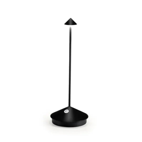 ZenLume | Lámpara de Mesa LED Minimalista - Iluminación Inalámbrica e Impermeable Regulable