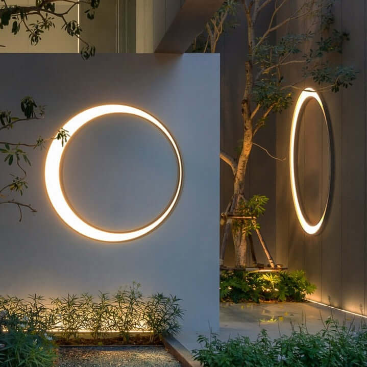 Luz de Pared LED Exterior, Impermeable IP65, 30-80cm