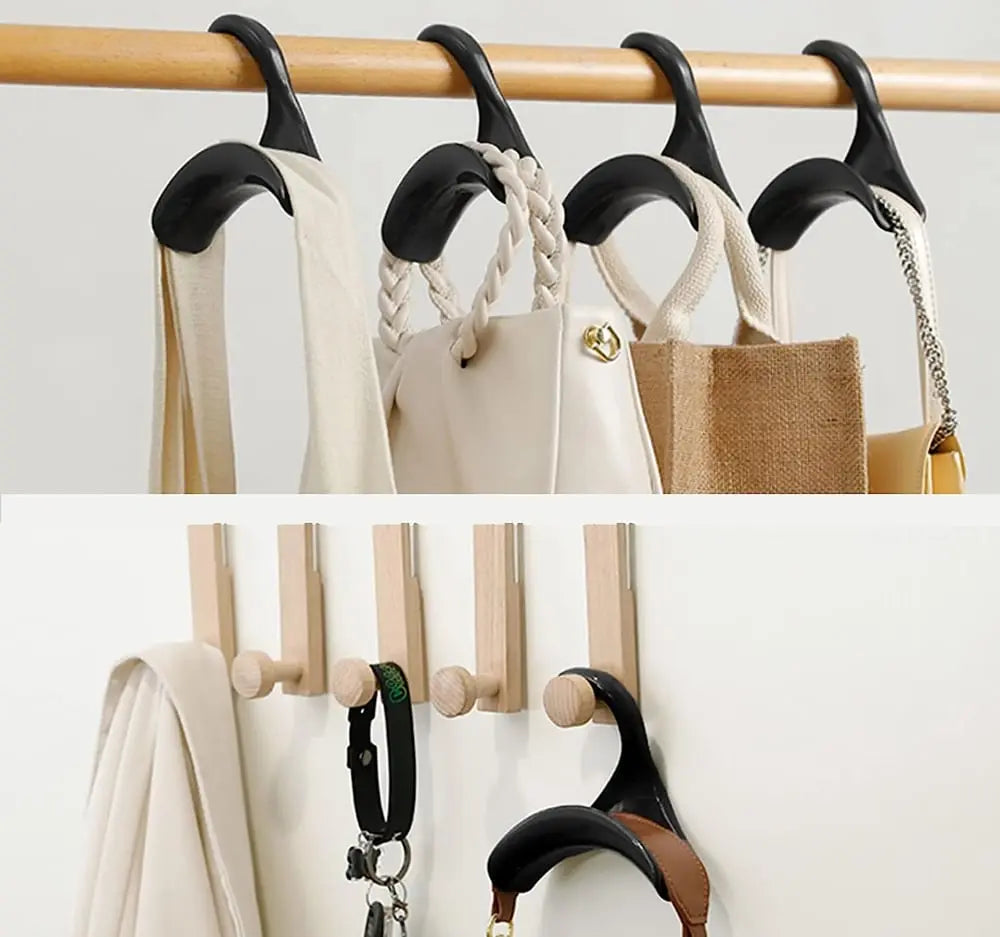 HandBagGuard™ – Set de 5 ganchos para bolsos curvados | 5 piezas | 50% DESCUENTO