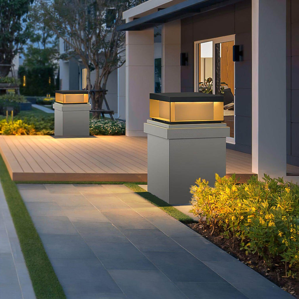 Luz Solar de Poste Exterior - Impermeable IP65