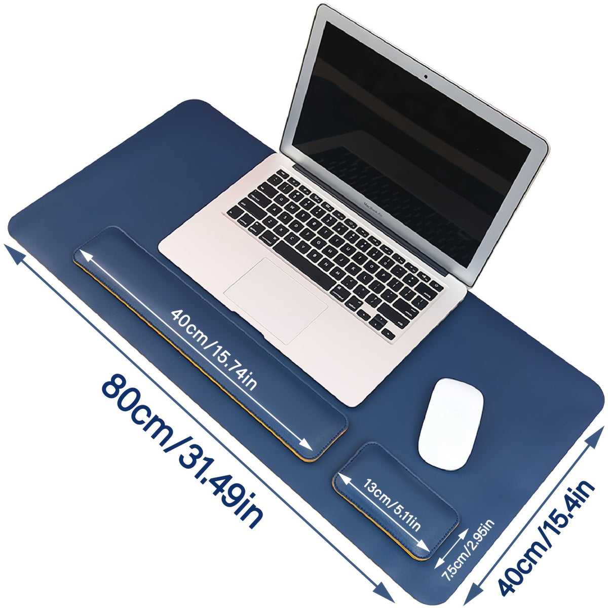Conjunto DeskComfort de 3 Piezas – Actualización Completa de Escritorio para Trabajo y Comodidad