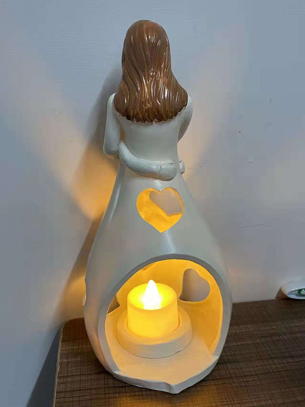 Decoración de luz nocturna LED en forma de corazón
