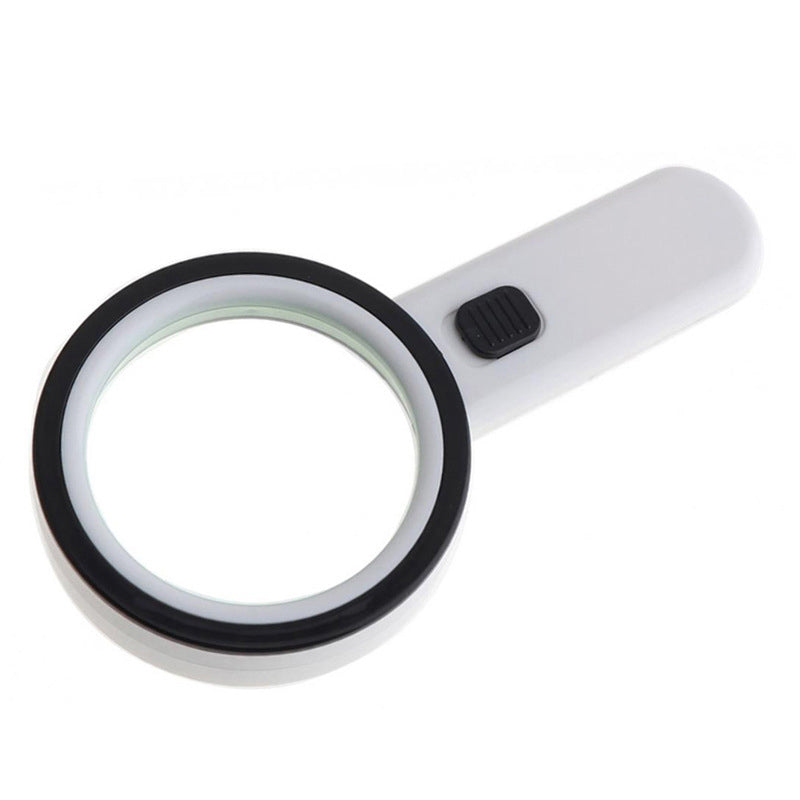 Lupa óptica 30x con luz LED