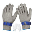 Guantes Protectores de Metal de Malla de Acero Inoxidable