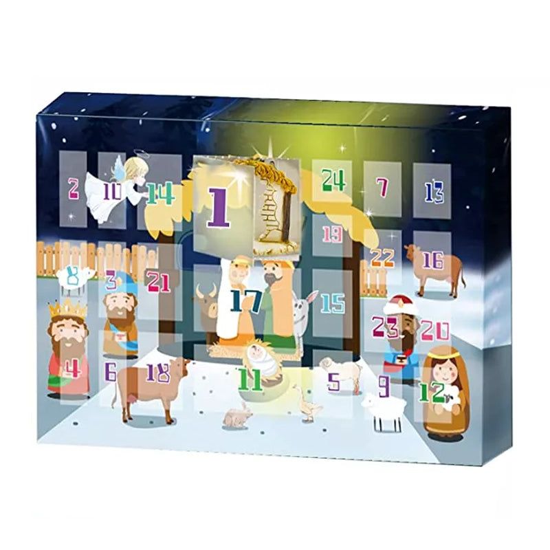 Calendario de Adviento de Navidad con Natividad - Para una experiencia navideña mágica