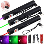 Zelara-Power Laserpointer 303 - Puntero láser USB visible recargable de alta potencia