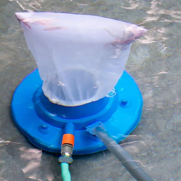 Aspiradora de Hojas para Piscinas Grandes | Succión Potente, Fácil Maniobrabilidad & Ideal para Piscinas Enterradas y Sobre el Suelo