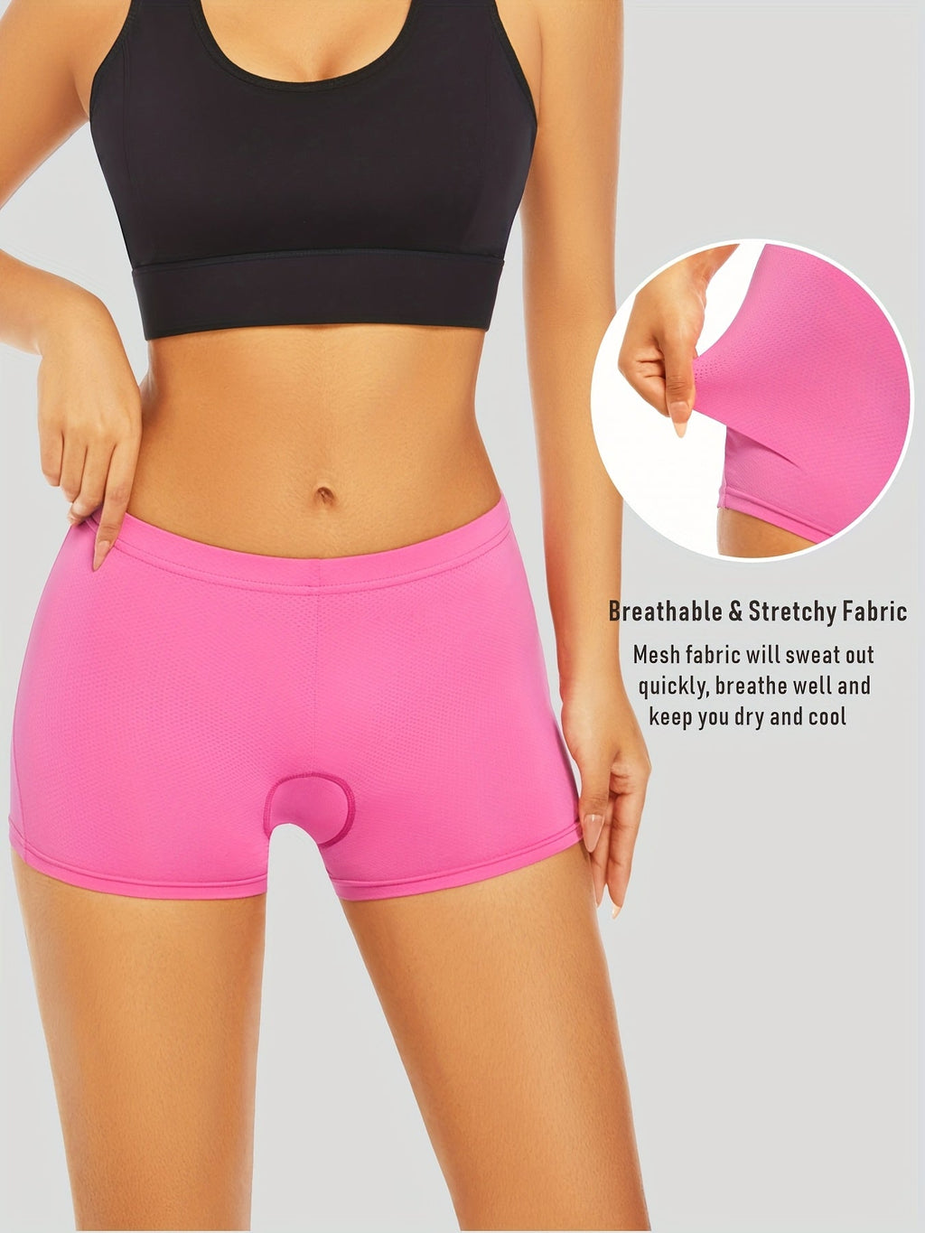 Culotte de Ciclismo para Damas con Acolchado 4D – Ligera y Transpirable para Ciclismo y Actividades al Aire Libre
