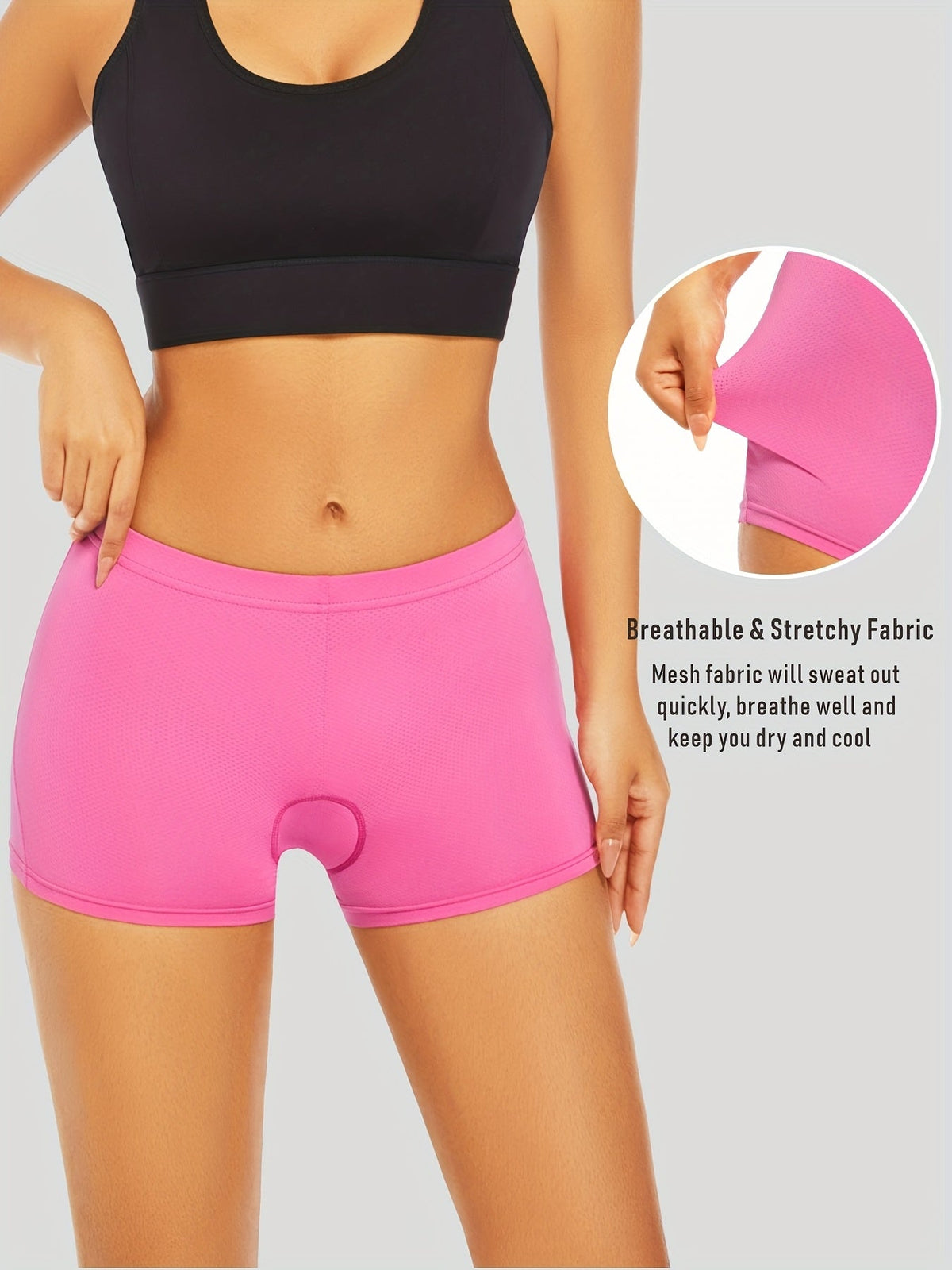 Culotte de Ciclismo para Damas con Acolchado 4D – Ligera y Transpirable para Ciclismo y Actividades al Aire Libre