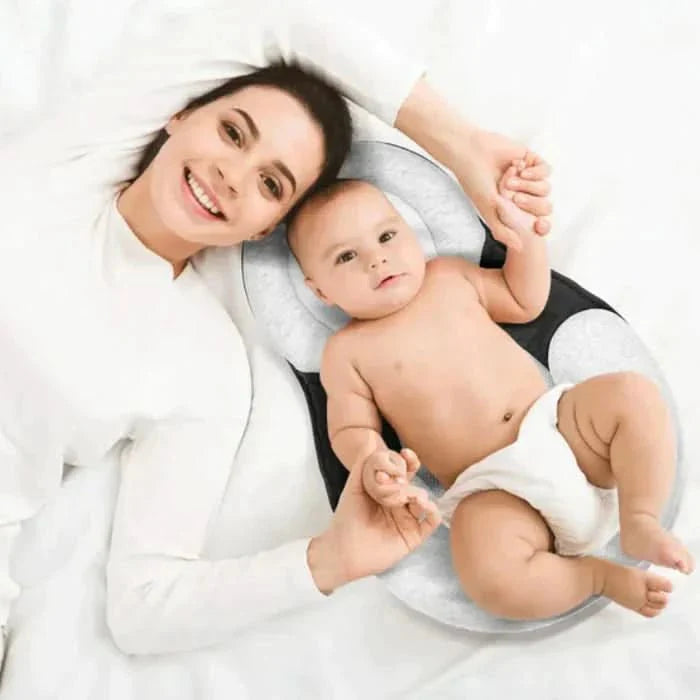 NESTLENAP Almohada para Bebés – Almohada Ergonómica para un Sueño Seguro de los Bebés