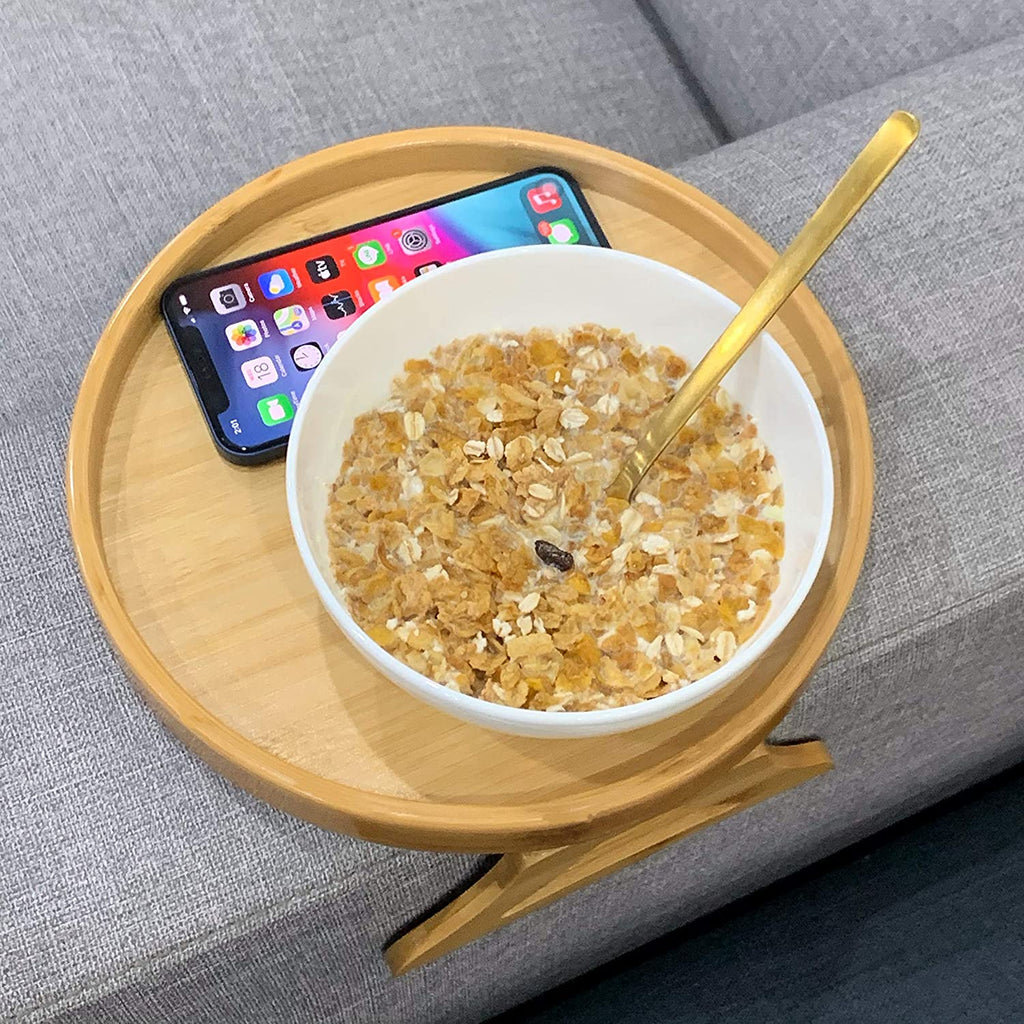 Bandeja para reposabrazos de sofá para el hogar – Almacenamiento inteligente