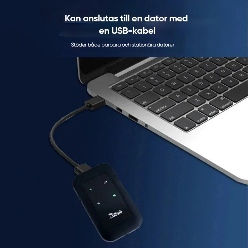 Router WiFi Inalámbrico Portátil con Antena 4G/5G y Batería