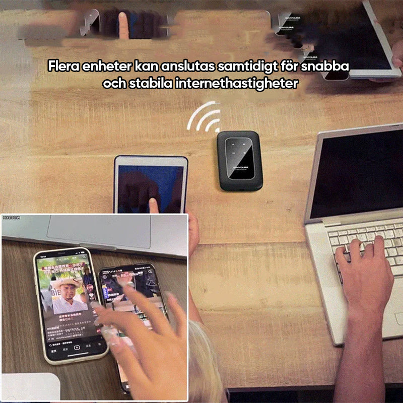Router WiFi Inalámbrico Portátil con Antena 4G/5G y Batería