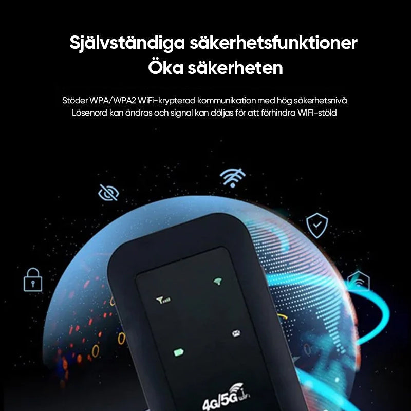 Router WiFi Inalámbrico Portátil con Antena 4G/5G y Batería