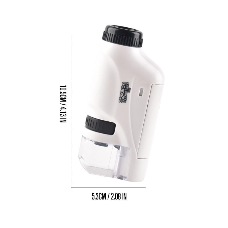 Microscopio LED Portátil para Niños y Jóvenes