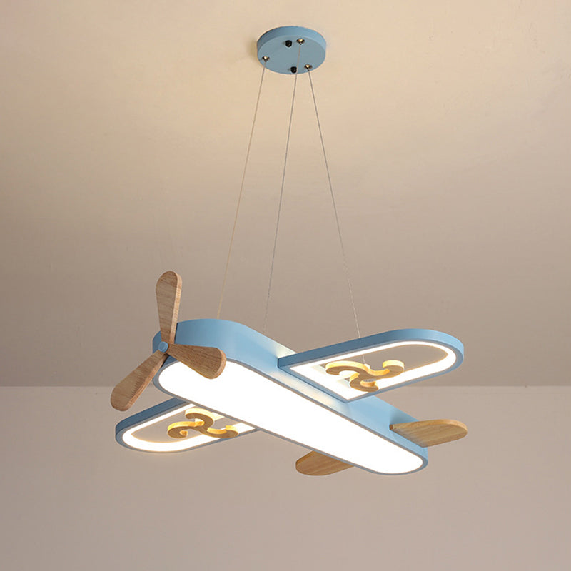 Lámpara Infantil Avión LED de Techo 54cm