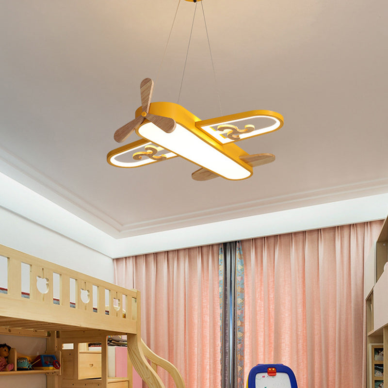 Lámpara Infantil Avión LED de Techo 54cm