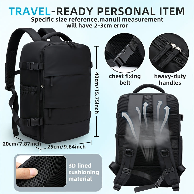 PACKSMART - Conjunto de Mochilas de Vacío para Viajes para Hombres, Mujeres y Estudiantes