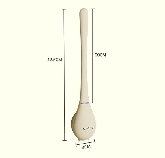 Cepillo de inodoro de silicona flexible moderno