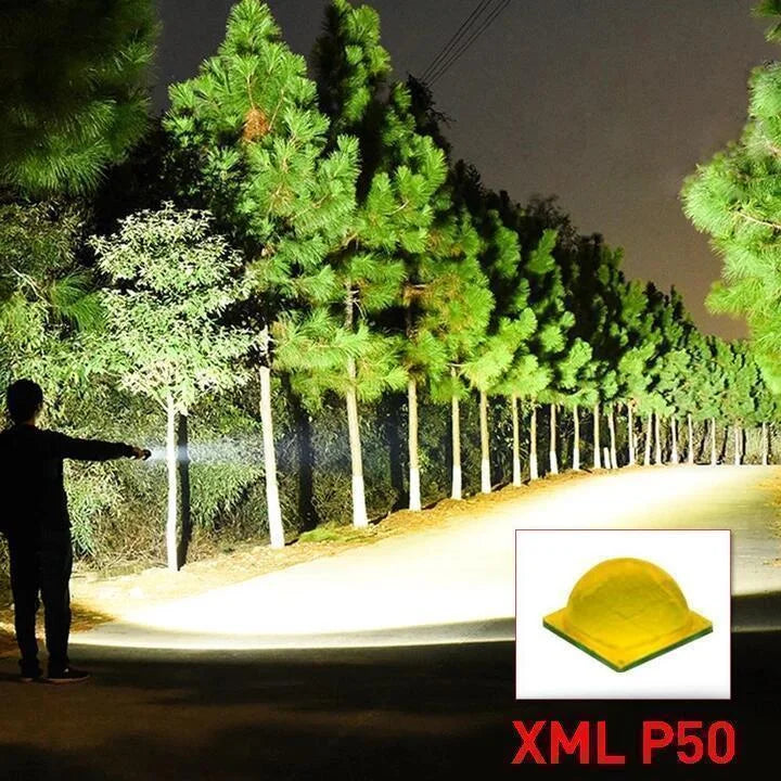 90000 Lúmenes Xhp50.2 Linterna Más Potente