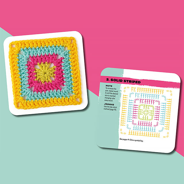 CrochetMagic - Set de Tarjetas de Granny Square | 50% DESCUENTO