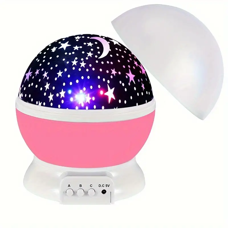 Luz nocturna de cielo estrellado para niños – Proyector LED mágico con cambio de color