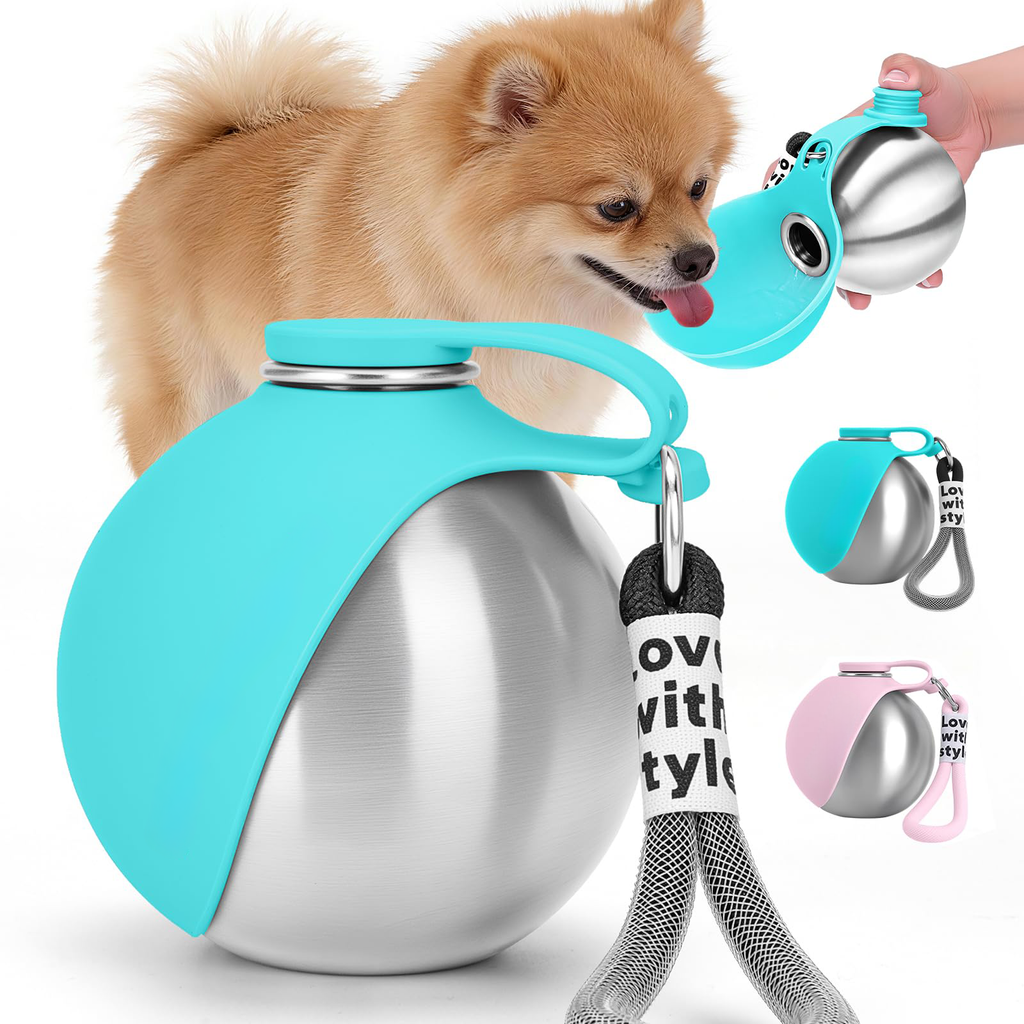 Botella de Agua Portátil para Perros