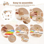 SET MELODINY – Juguete musical de madera para bebés creativos a partir de 12 meses