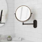 MAGNIFILUX – Espejo de aumento LED con iluminación ajustable y batería recargable