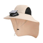 Sombrero Solar con Visera Ancha y Protección UV