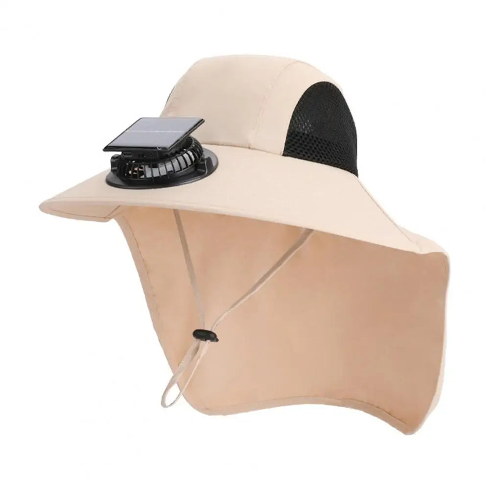 Sombrero Solar con Visera Ancha y Protección UV