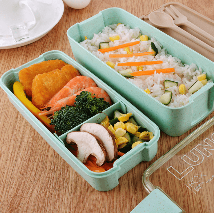 Caja Bento de 3 capas