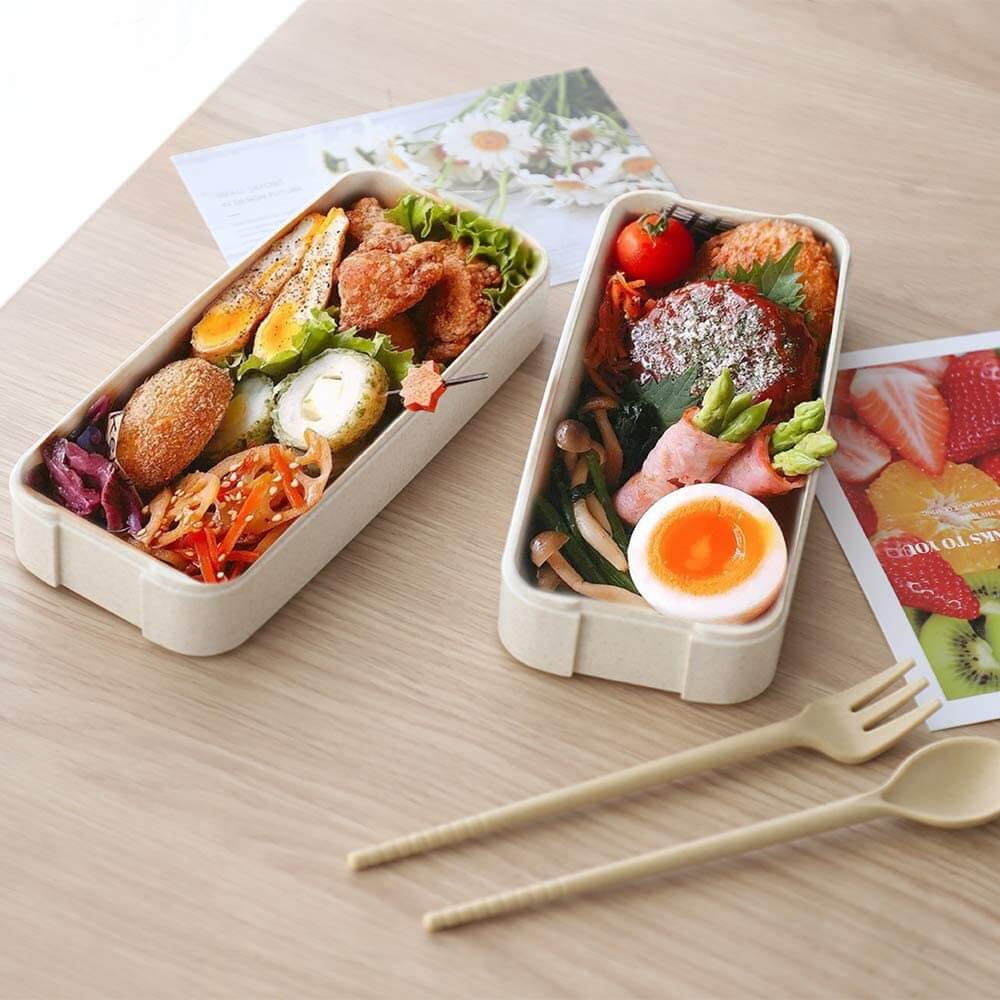 Caja Bento de 3 capas
