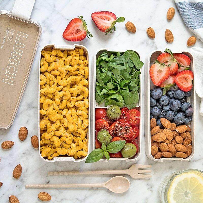 Caja Bento de 3 capas