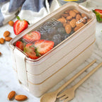 Caja Bento de 3 capas