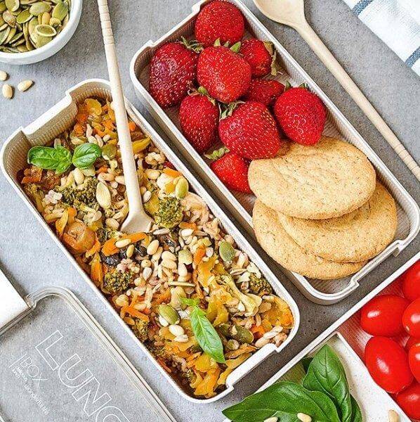 Caja Bento de 3 capas