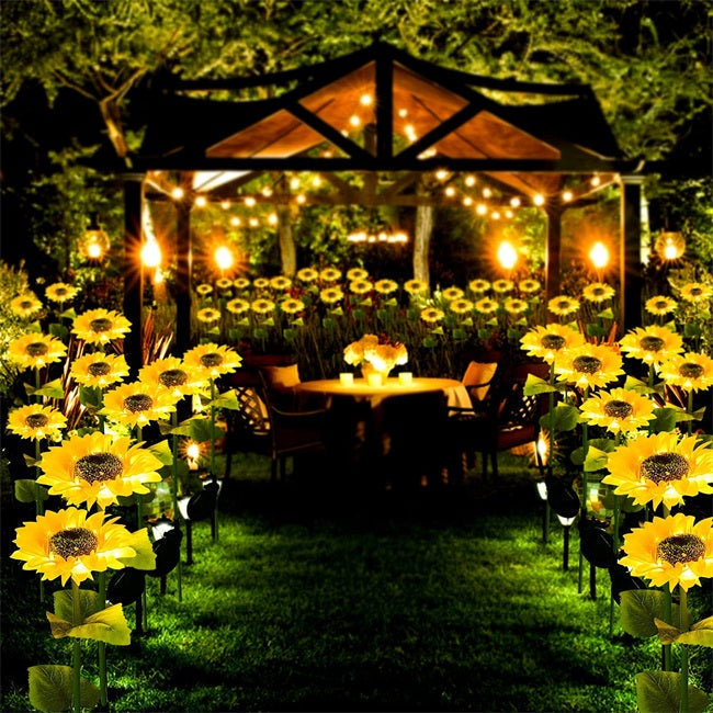 SunGlow — Lámparas de girasol solar | 50% DESCUENTO