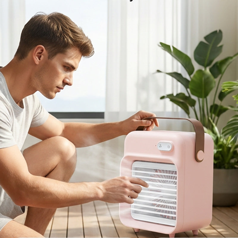 AeroMist — Ventilador de Nano-Niebla Portátil | 50% DESCUENTO