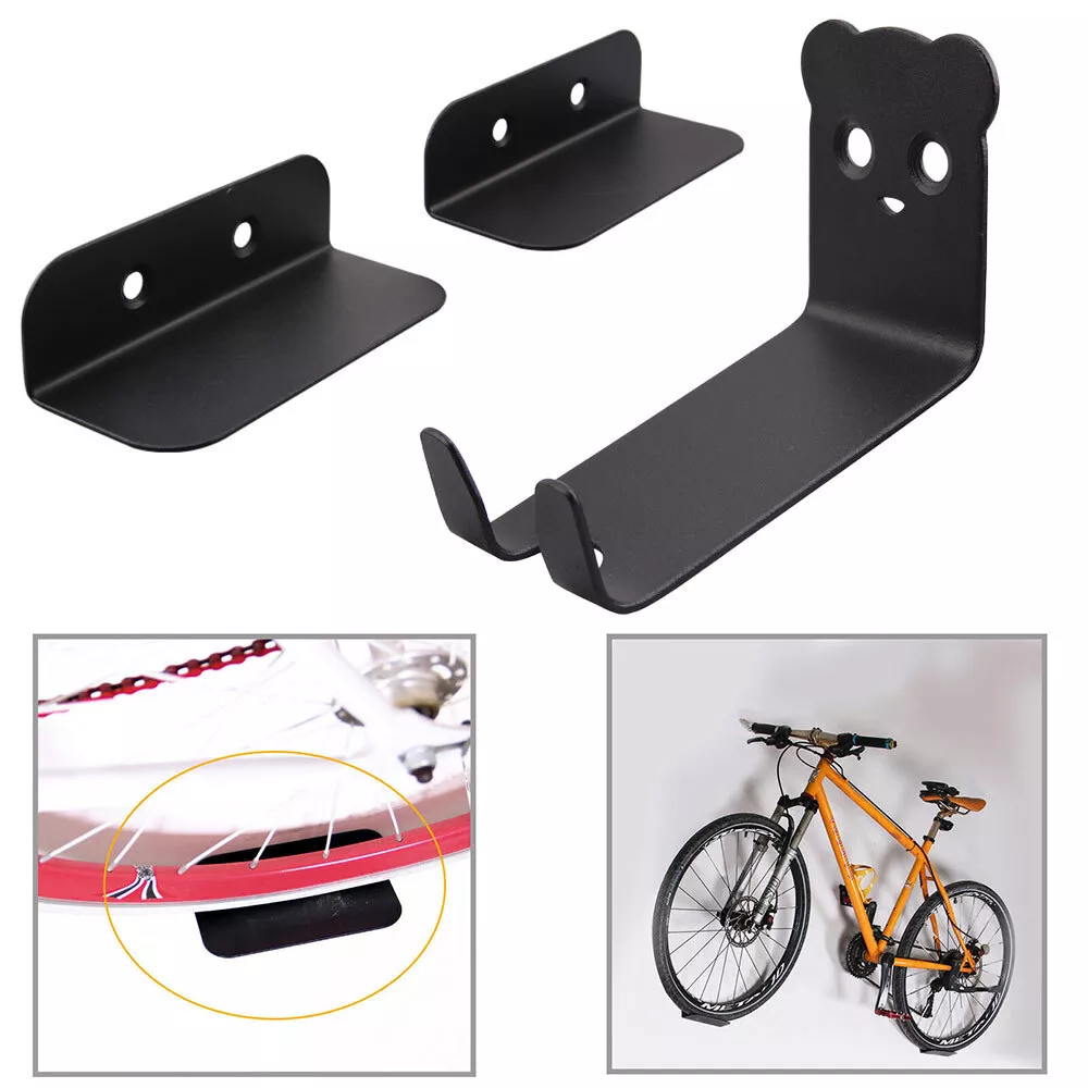 Kalsten | Gancho para Bicicleta WallGrip – Soporte de Pared para Bicicletas de Acero que Ahorra Espacio
