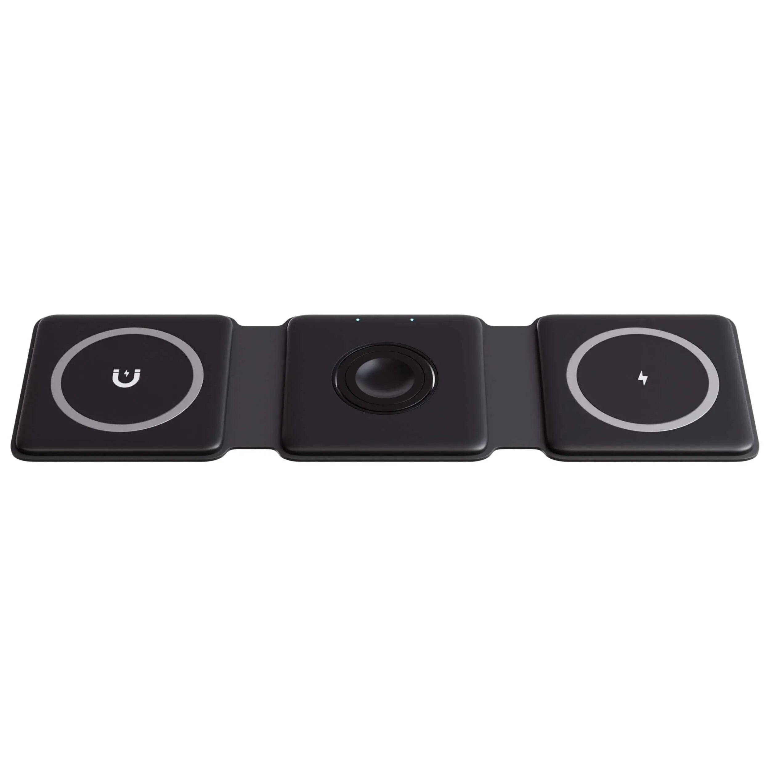 Cargador Inalámbrico Plegable 3 en 1 para Dispositivos Apple