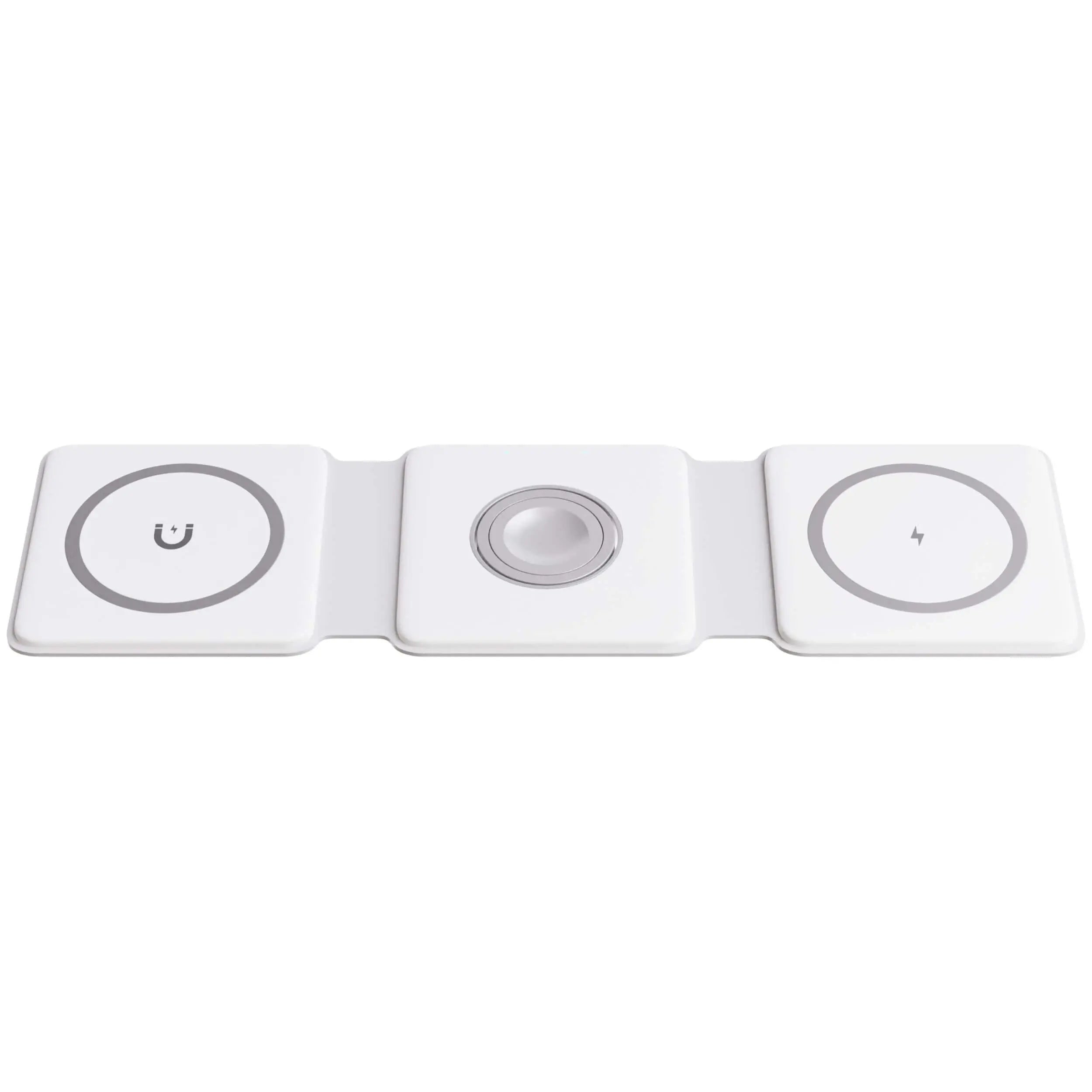 Cargador Inalámbrico Plegable 3 en 1 para Dispositivos Apple