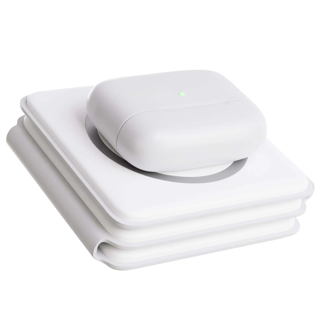 Cargador Inalámbrico Plegable 3 en 1 para Dispositivos Apple