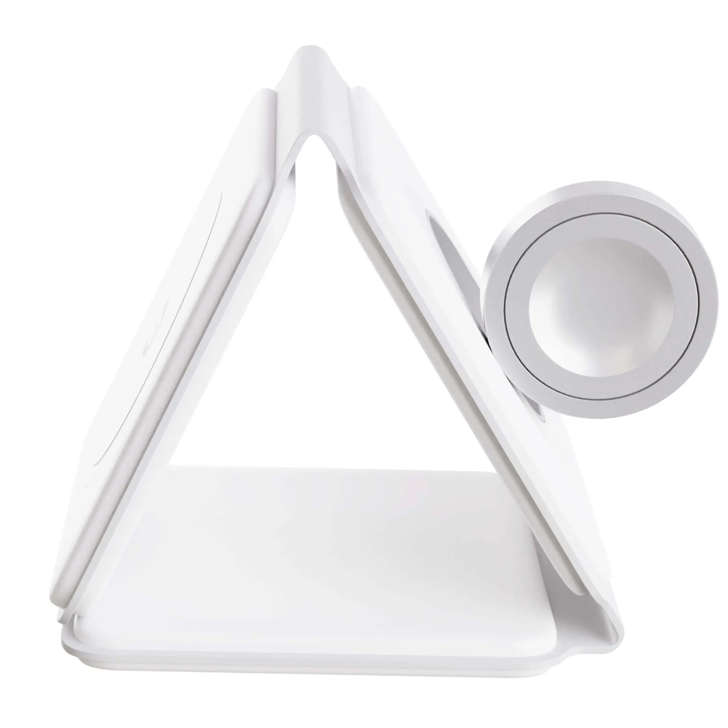 Cargador Inalámbrico Plegable 3 en 1 para Dispositivos Apple